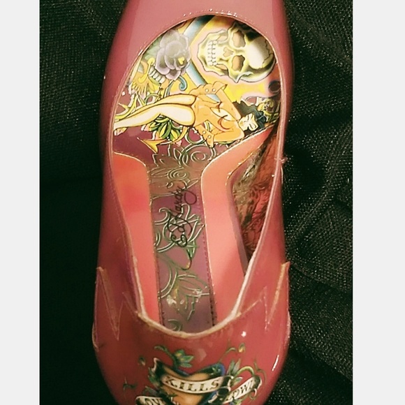 ED Hardy Peep Toe heels - Picture 2 of 4